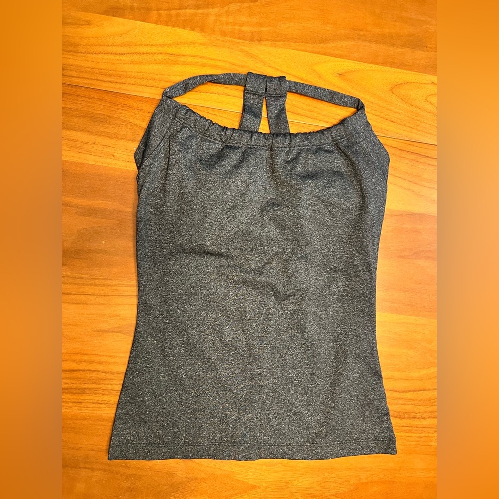 Prana Dark Gray Halter Top